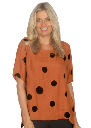 Jillian Breeze Spot Top