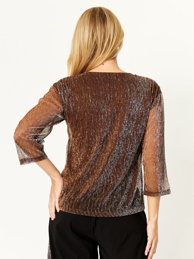 OPM Metallic Top