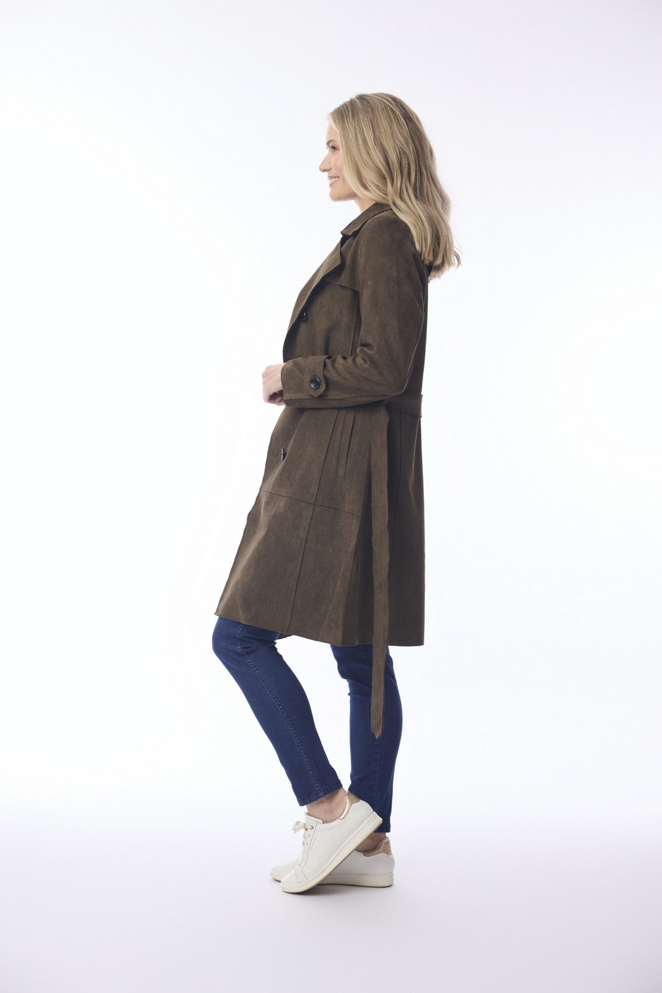 Orientique Trench Coat (Camel or Olive)
