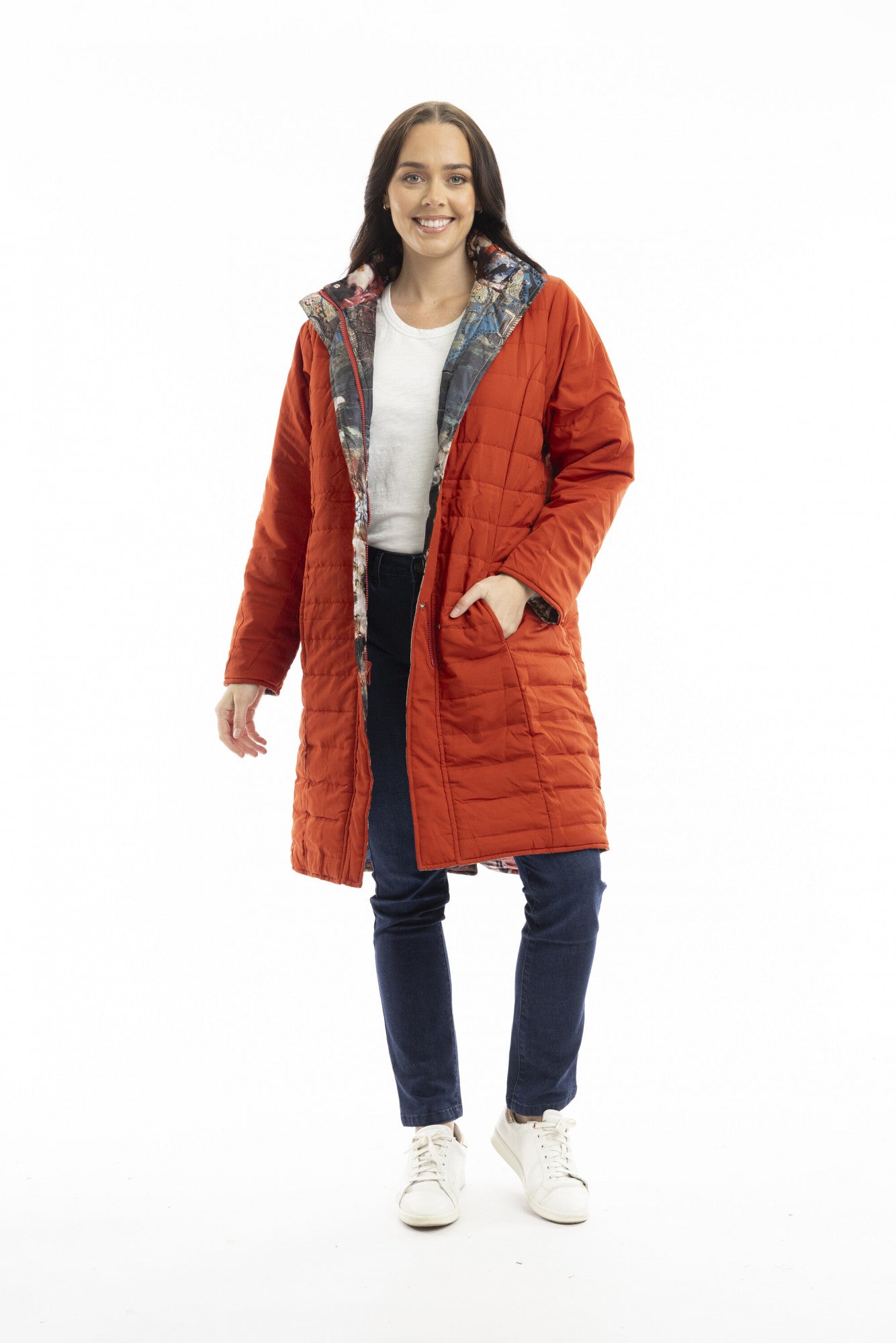 Orientique Reversible Puffer Coat