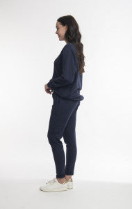 Orientique French Terry Pants ( Navy)