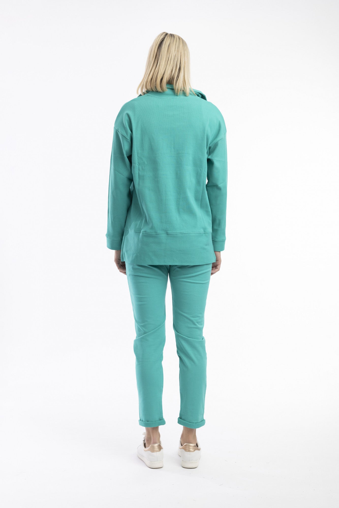 Orientique Rib Knit Top