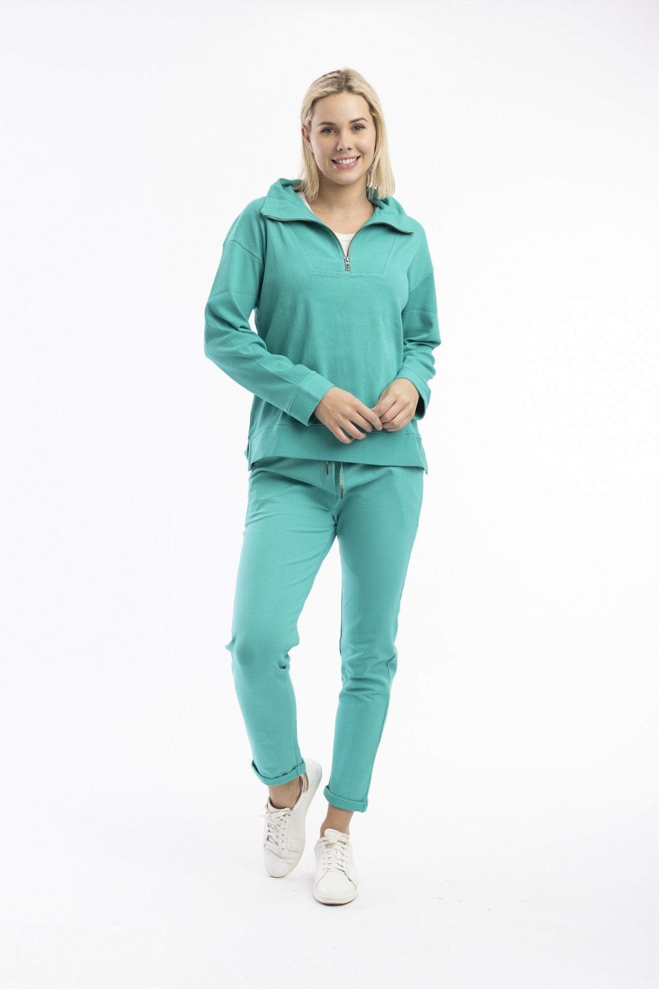 Orientique Rib Knit Top