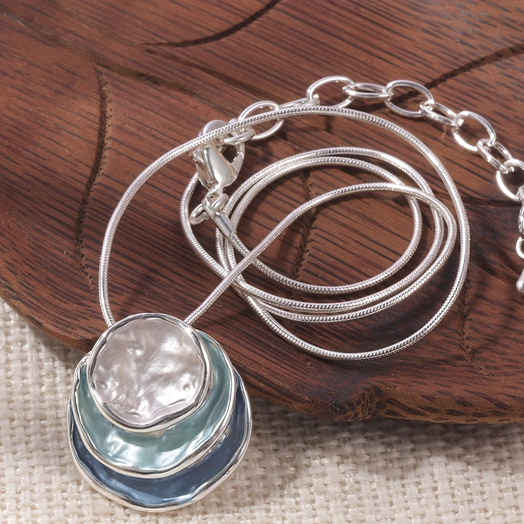 Enameled Necklace