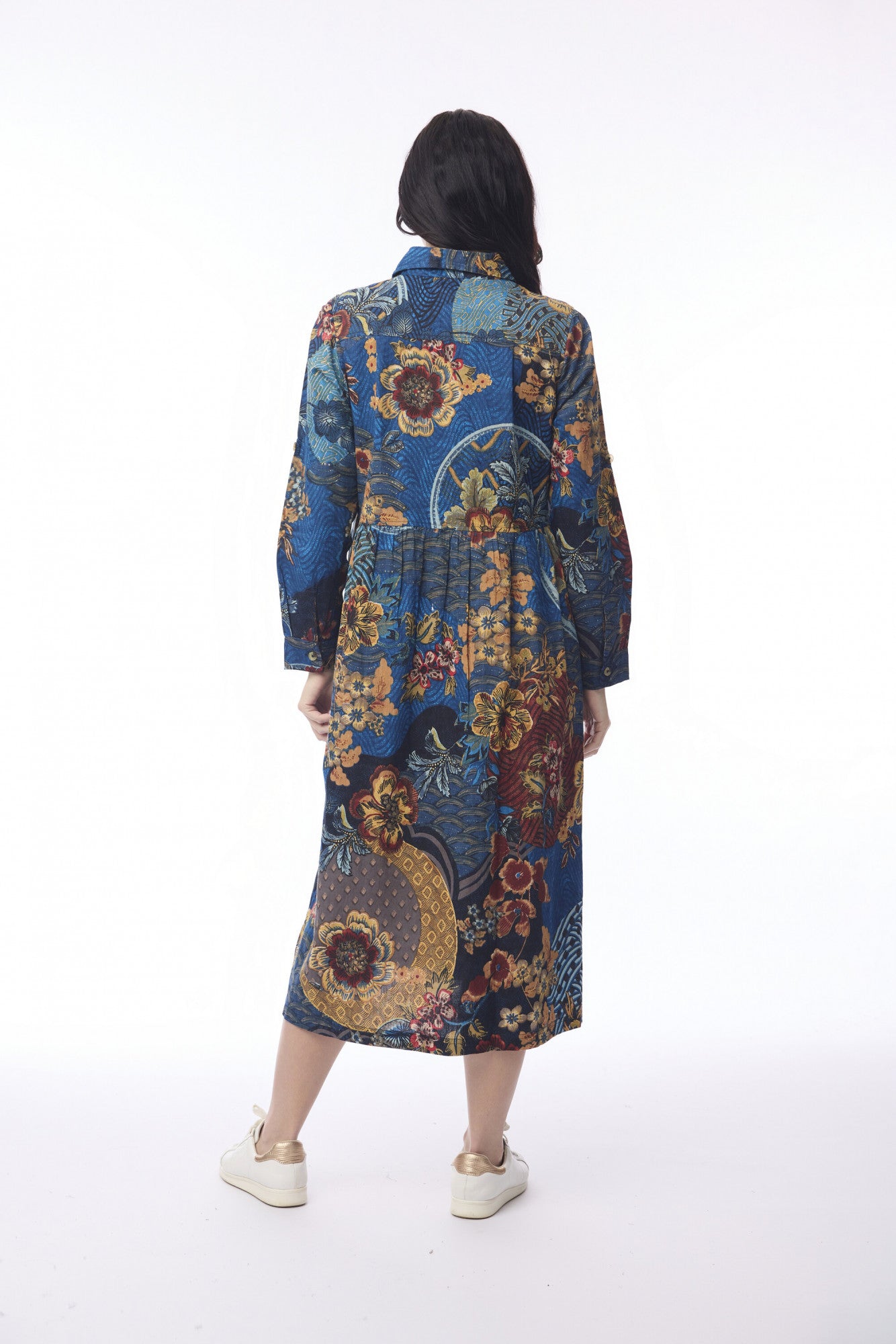 Orientique Maluku Midi Collar Dress