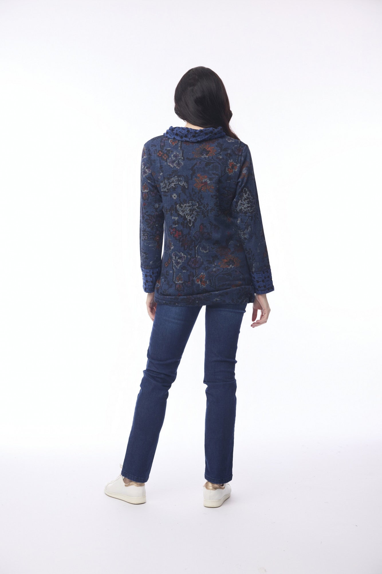 Orientique Patch Tunic Top