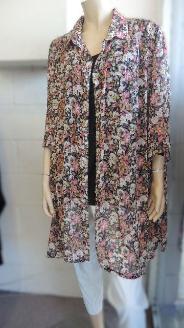 Party Girl Pretty Floral Shirt