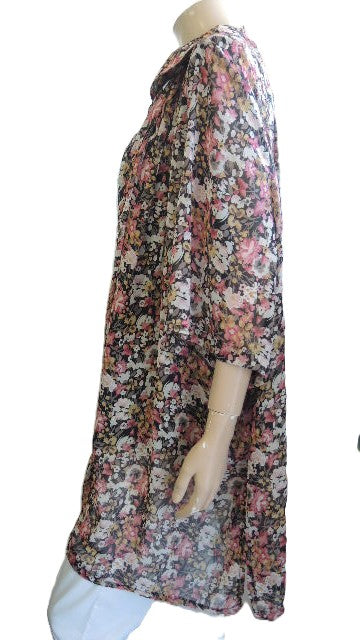 Party Girl Pretty Floral Shirt