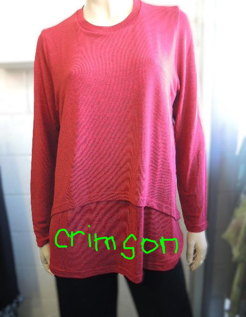 Maglia Flattering Layer Top (Many Colours)