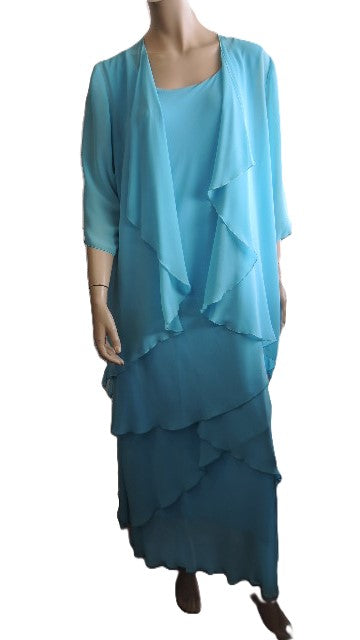 Lorissa Layered Dress and Jacket