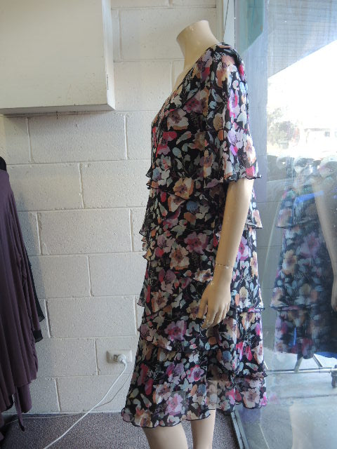Vivid layered Dress
