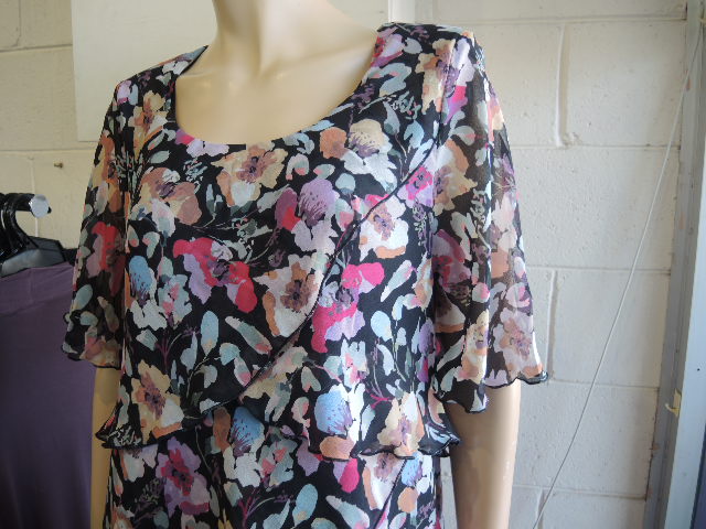 Vivid layered Dress
