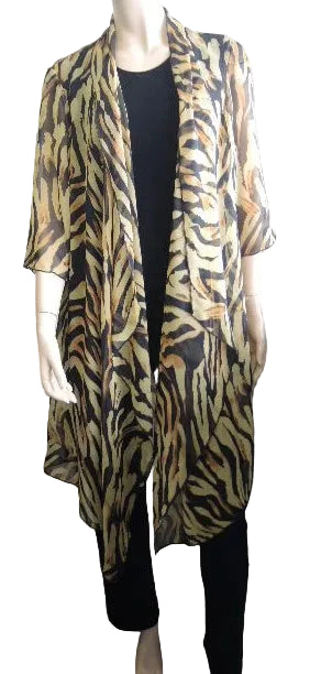 Party Girl Longer Length Chiffon Jacket
