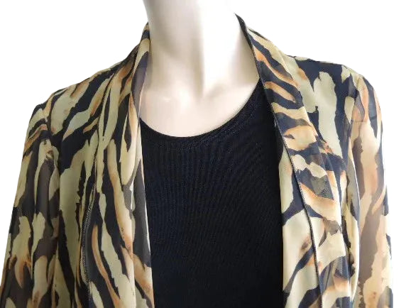 Party Girl Longer Length Chiffon Jacket