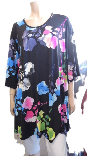 Shelz Floral Swing Top