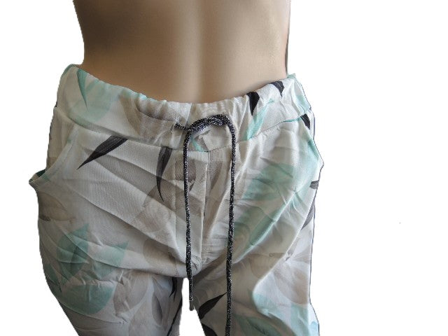 Italian Patterned Stretch Magic Pants