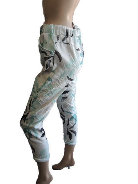 Italian Patterned Stretch Magic Pants