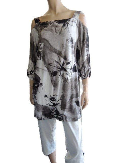 Swish Cold Shoulder Top
