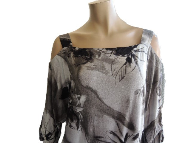 Swish Cold Shoulder Top