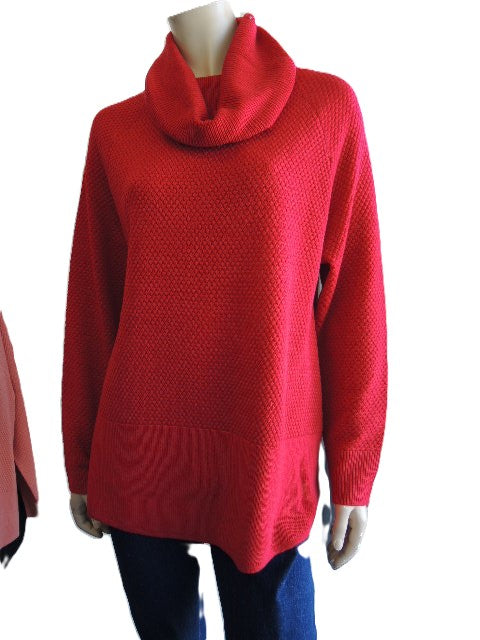 Maglia Textured Cowl Neck Jumper (4 Colours)