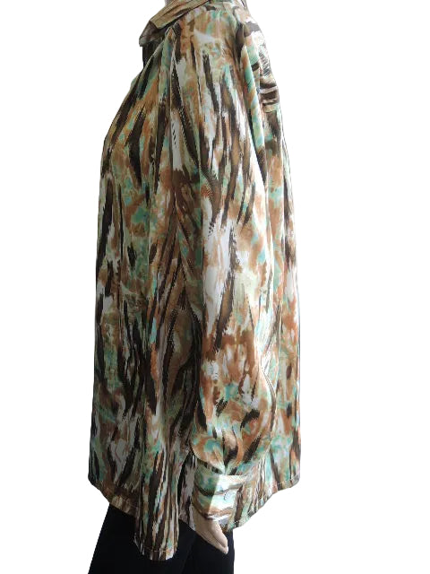 Party Girl Wash & Wear Blouse (Long or Short Sleeves)