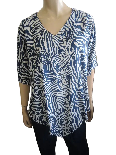 Rayon V Neck Summer Top