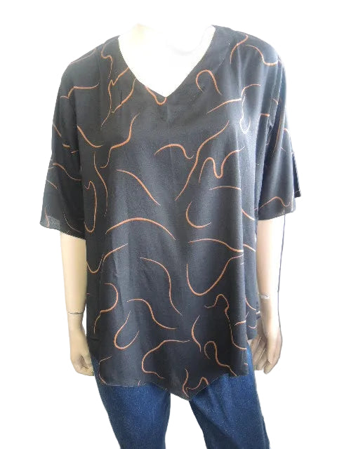 Rayon V Neck Summer Top