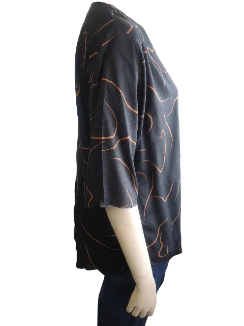 Rayon V Neck Summer Top