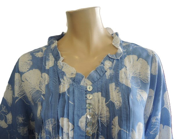 Plusss Rayon Pintuck Top