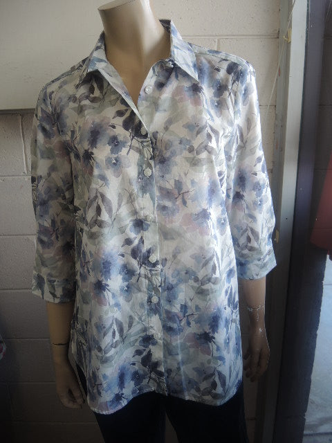 Callan Designs Floral Cotton Shirt