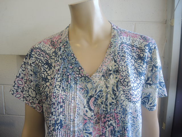 Callan Designs Flattering Pintuck Top