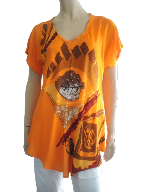 Crinkle Rayon Top