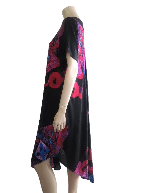 Crinkle Rayon Dress