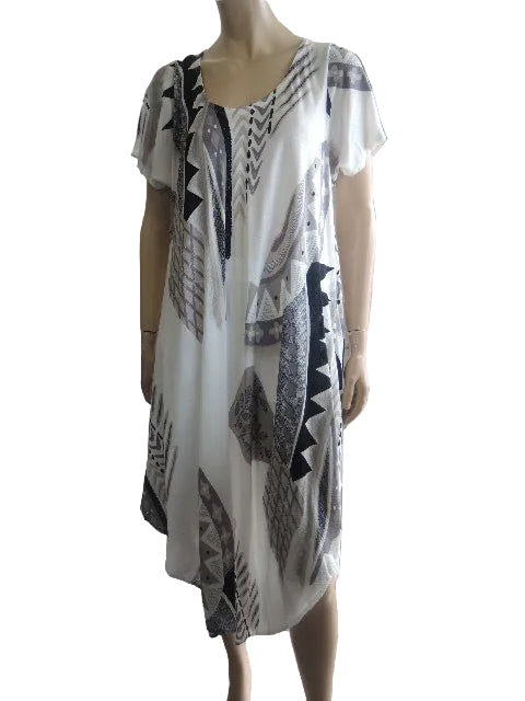Crinkle Rayon Dress