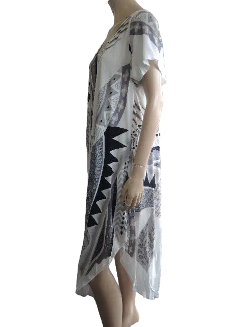 Crinkle Rayon Dress