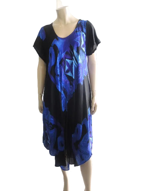 Crinkle Rayon Dress