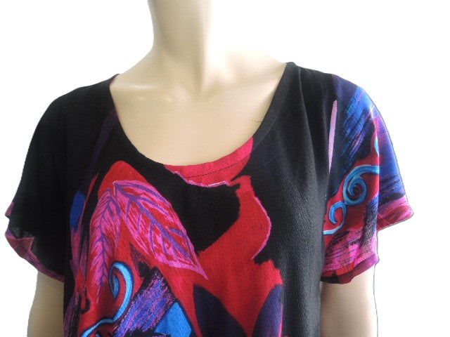 Crinkle Rayon Top