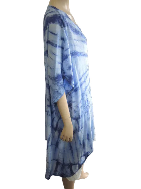 Tie Dyed Short Kaftan Top