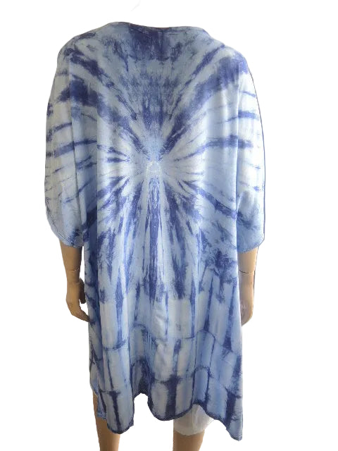 Tie Dyed Short Kaftan Top