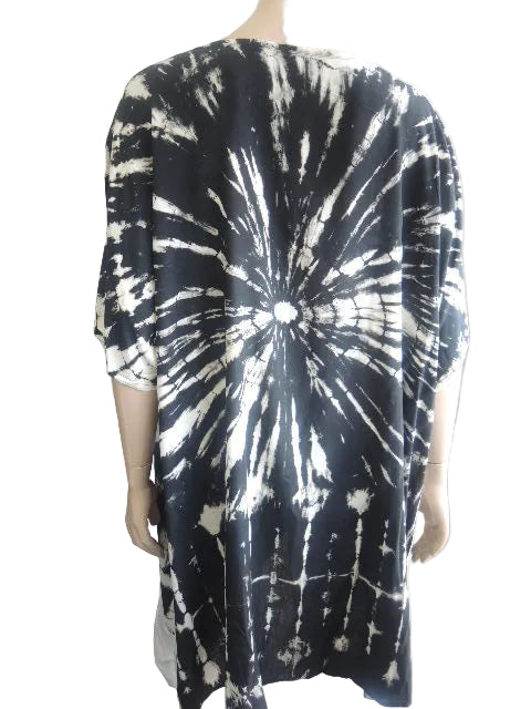 Rayon Tie Dyed Shorter Kaftan