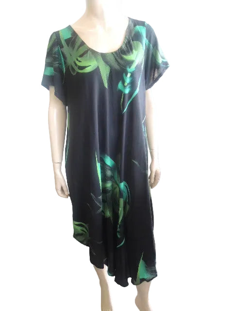 Crinkle Rayon Dress