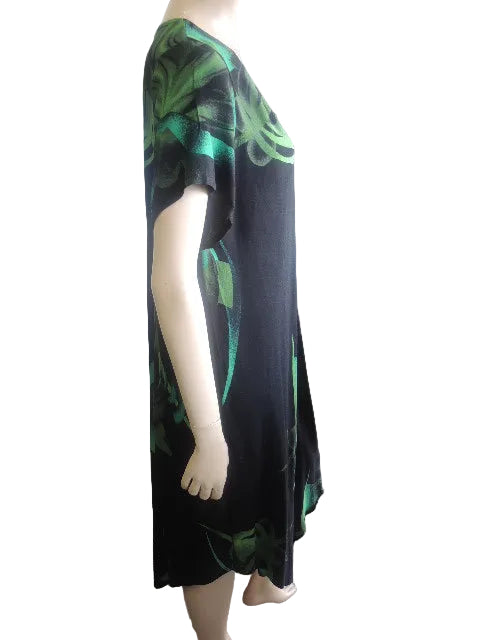 Crinkle Rayon Dress