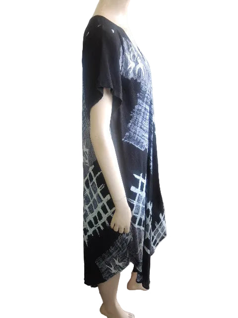 Crinkle Rayon Dress