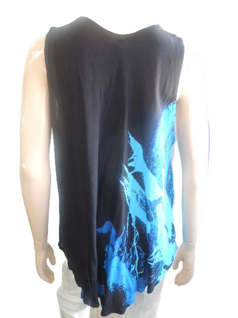 Crinkle rayon Sleeveless Top (Fits size 12-18)