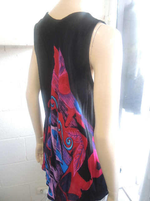 Crinkle rayon Sleeveless Top (Fits size 12-18)