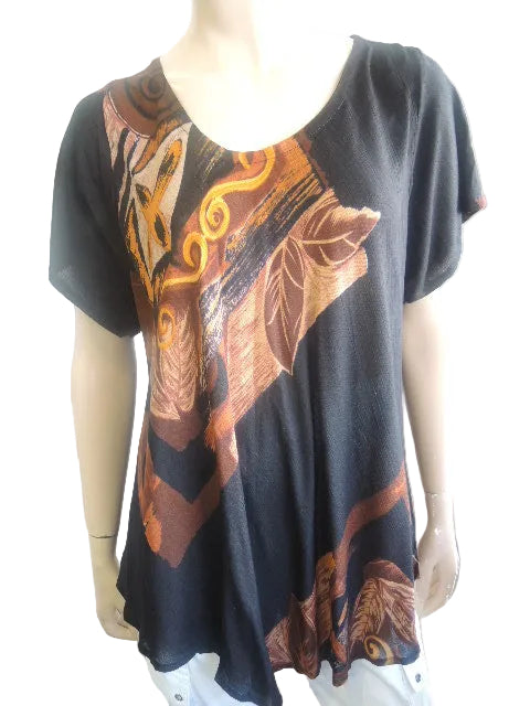 Crinkle Rayon Top