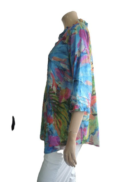 Renoma Organic Cotton Pintuck Top