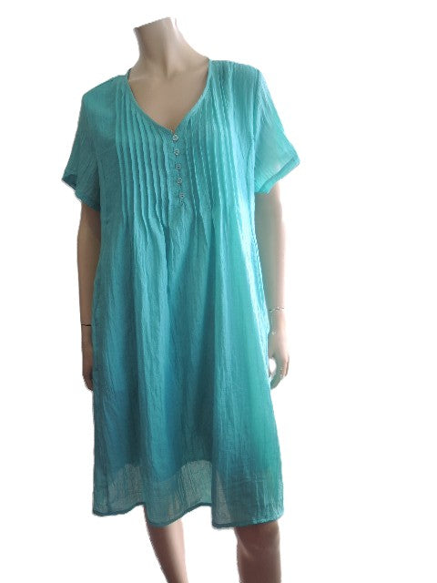 Renoma Cool Organic Cotton Dress (Lagoon or Melon)