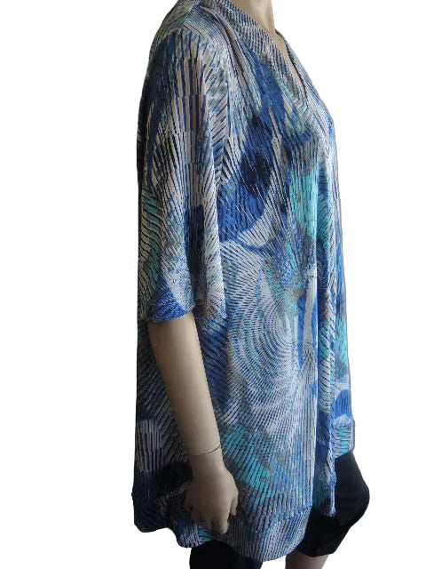 Shelz Stretch V Neck Top