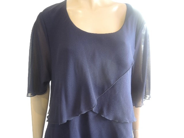 Vivid Layered Chiffon Dress (Many Colours)